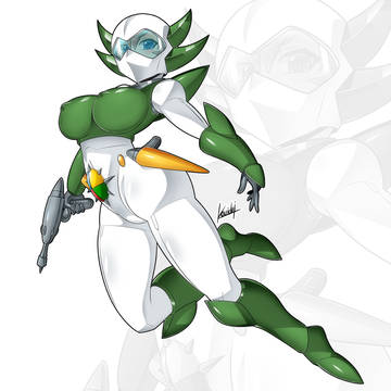【Skeb】氷河戦士ガイスラッガー　マリ