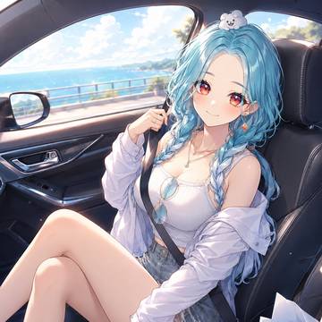 ドライブデート中らむち