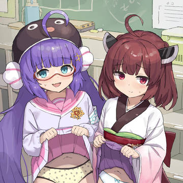 ウナちゃんときりたん