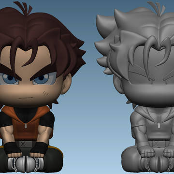 Kota and Fu Chibi Figures