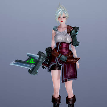 HS2 AI少女 自制MOD LOL 放逐之刃 锐雯