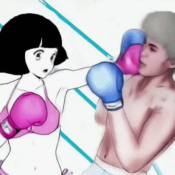 女子大生アイドルが男子選手を失神KO❤