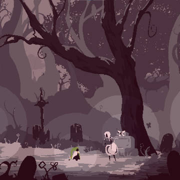 Graveyard Area, Video Game Art