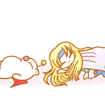 お腹いっぱいすぎて動けないモグセリ