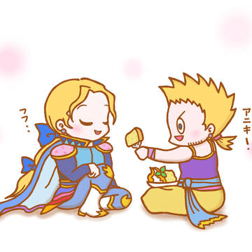フィガロ兄弟シフォンケーキ半分こ