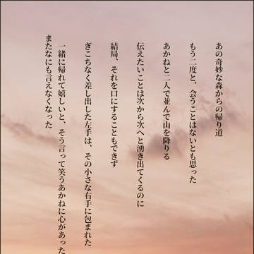 流幻沢のその後で