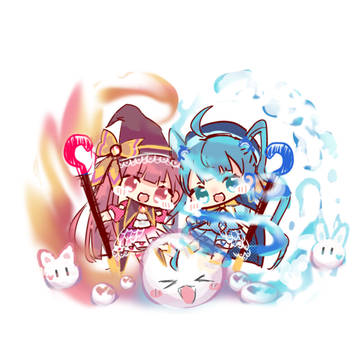 火と水のふたご