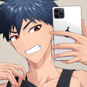 自撮り男子