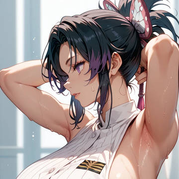 胡蝶しのぶの腋💕