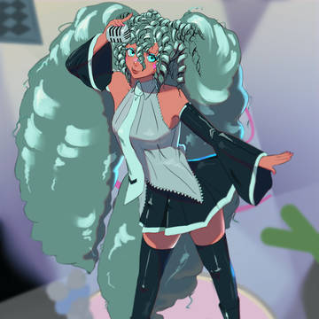 Black Miku ~in the miku verse