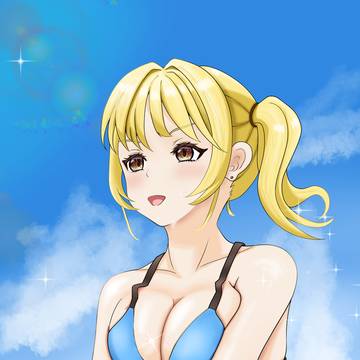 金髪ちゃん
