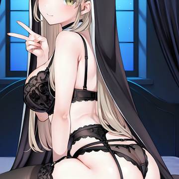 シスター・ク◯ア ランジェリー 自撮り