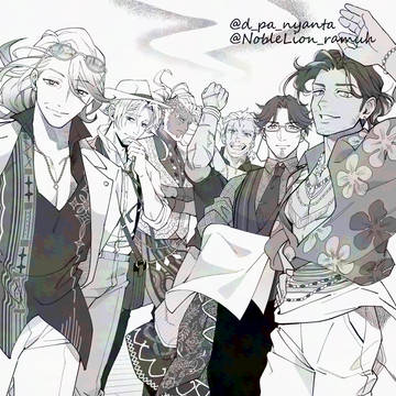 【お仕事絵】コーヒースターズweb小説挿絵集