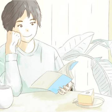 本を読む人