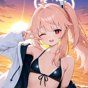 黒ビキニナツ