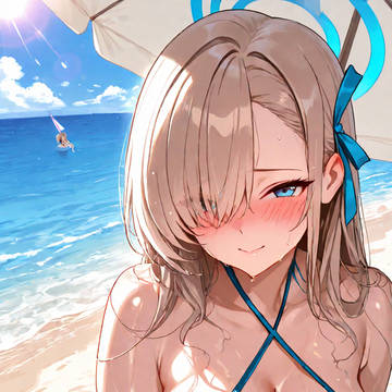 アスナ(水着) 海水浴