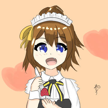 メイドの日 らくがき