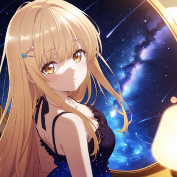 椎名真昼ちゃんと夜空と星の海