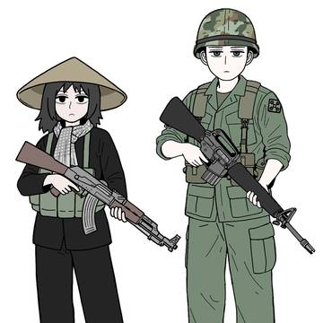 ベトコンとアメリカ兵