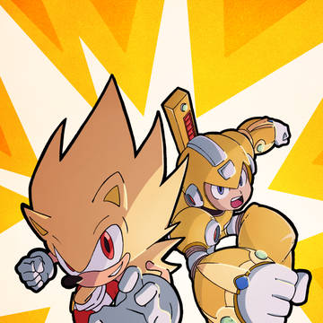ソニック X ロックマン !