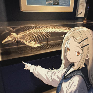 水族館にきた…よ