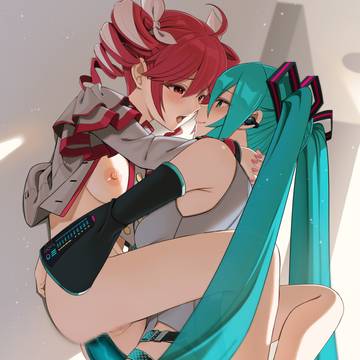 ミクテト百合エッチ