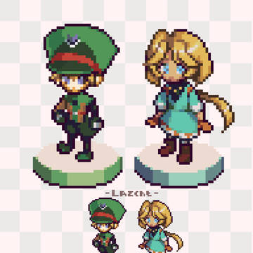 Castella Tower Pixel Doll