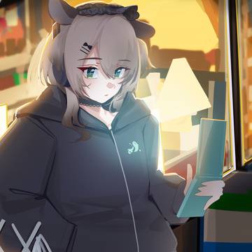 Goth Nimi chilling
