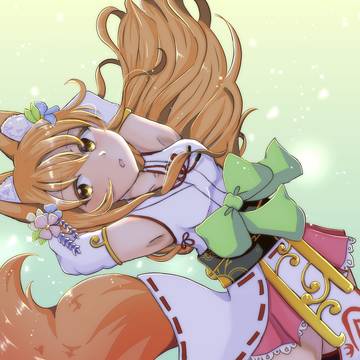 狐の巫女さん