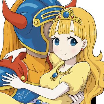 ドラゴンクエストからローラ姫（過去絵リメイク）