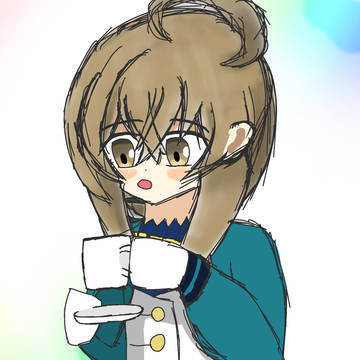 ティータイムのモニカちゃん