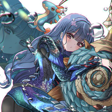 【モンハンご依頼絵(ダイバー)】