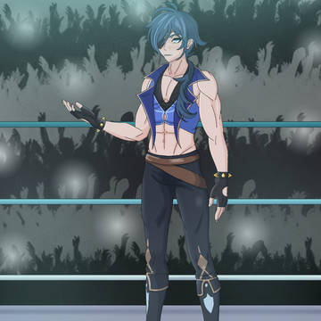Kaeya Wrestling Attire