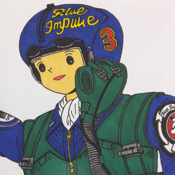 ニルスの不思議な旅　〜横田基地『日米親善友好祭』記念イラスト〜