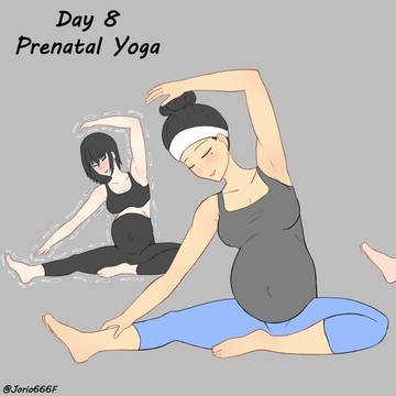 Mayternity Day 8: Prenatal Yoga