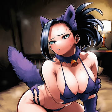 八百万百(狼コスver.)