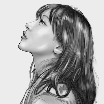 田中美久さん(模写)