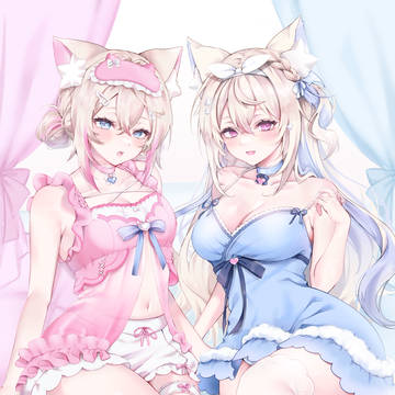 Fuwamoco🩵🩷BAU BAU〜❕🐾