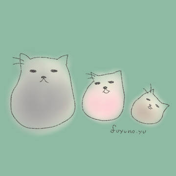 ぽやまる猫