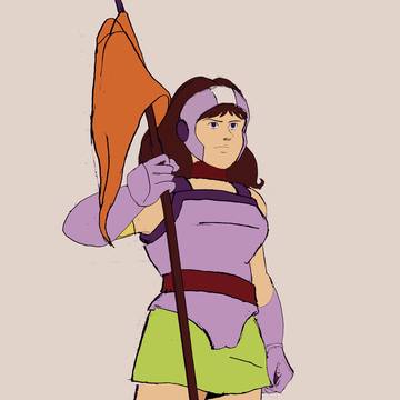 Benner's Henchwoman Standing