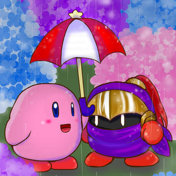 雨と紫陽花