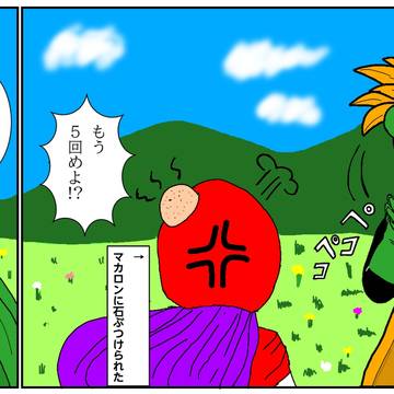 「マカロン、アウト！」
