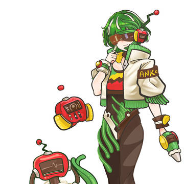あんこ入りパスタライスを擬人化してみよう