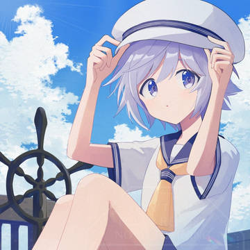 初夏のセーラー少年