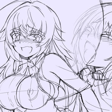 【お知らせ】制作中イラストラフをFANBOX等に追加しました!