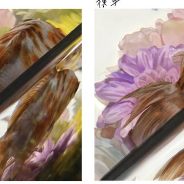 金魚模写