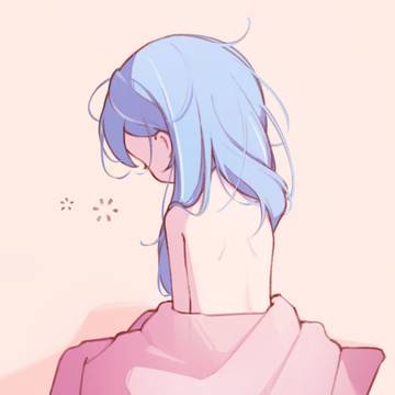 일어났을 때 부스스한 머리카락의 잔머리를 좋아해요