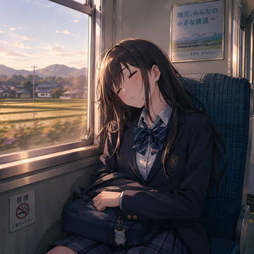 オリジナル「ただいまの前に。」より。「坂口小春」イメージ