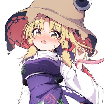 諏訪子ちゃんに触手が…！