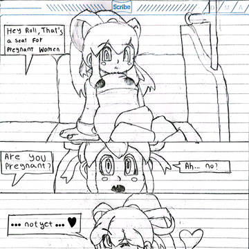 Subway girl Roll-chan version